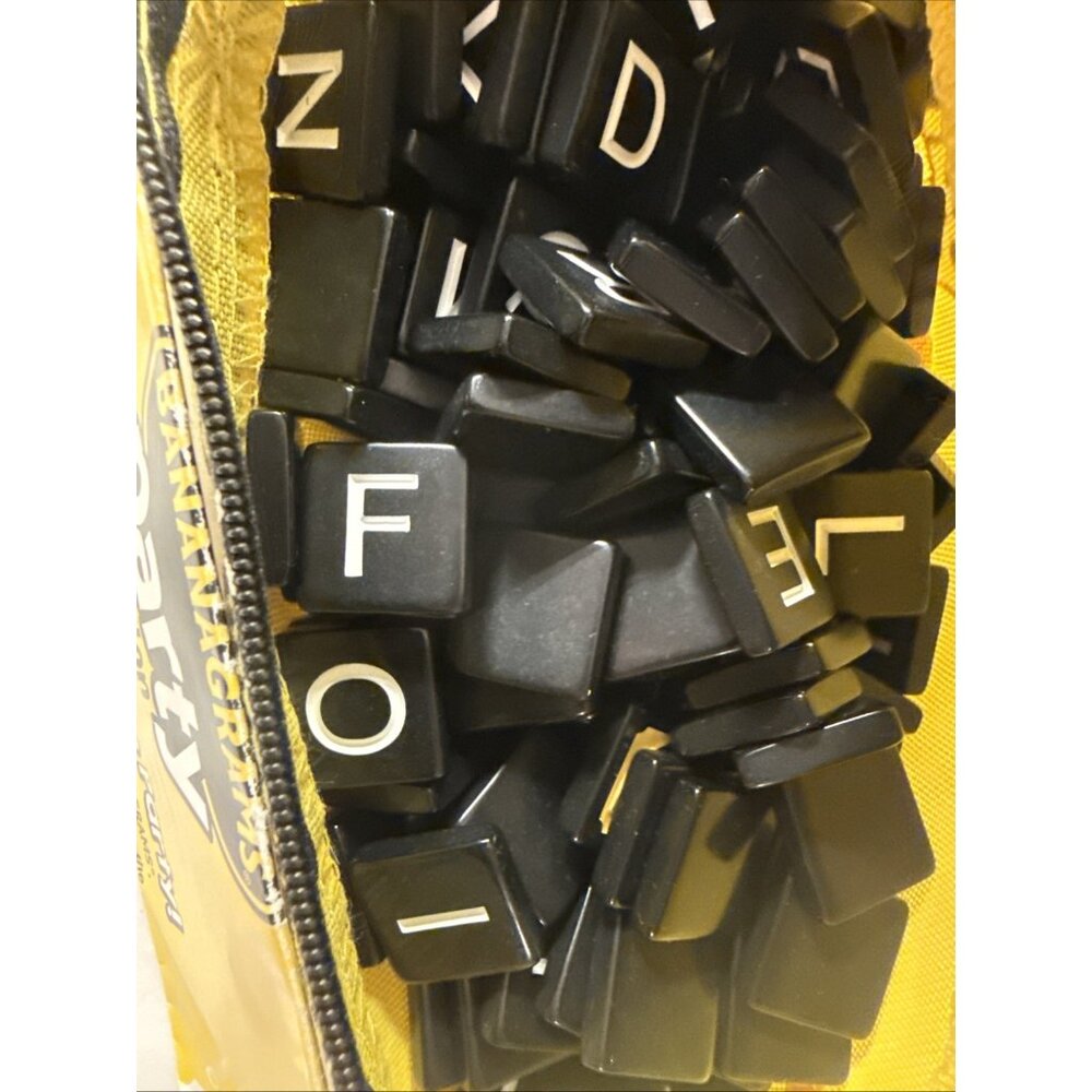Bananagrams Party Edition Anagram Word Tile Game Incomplete - Picture 5 of 7